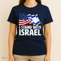 I Stand With Israel Israeli Pray For Israel T-Shirt thumb 4