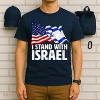 I Stand With Israel Israeli Pray For Israel T-Shirt thumb 6