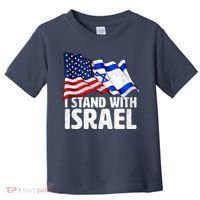 I Stand With Israel Israeli Pray For Israel Toddler T-Shirt thumb 0