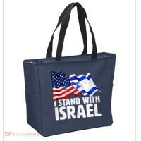 I Stand With Israel Israeli Pray For Israel Tote Bag thumb 2