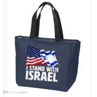 I Stand With Israel Israeli Pray For Israel Tote Bag thumb 3