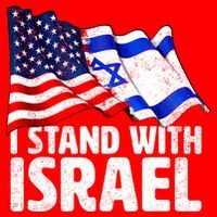 I Stand With Israel Israeli Pray For Israel Santa Hat thumb 1