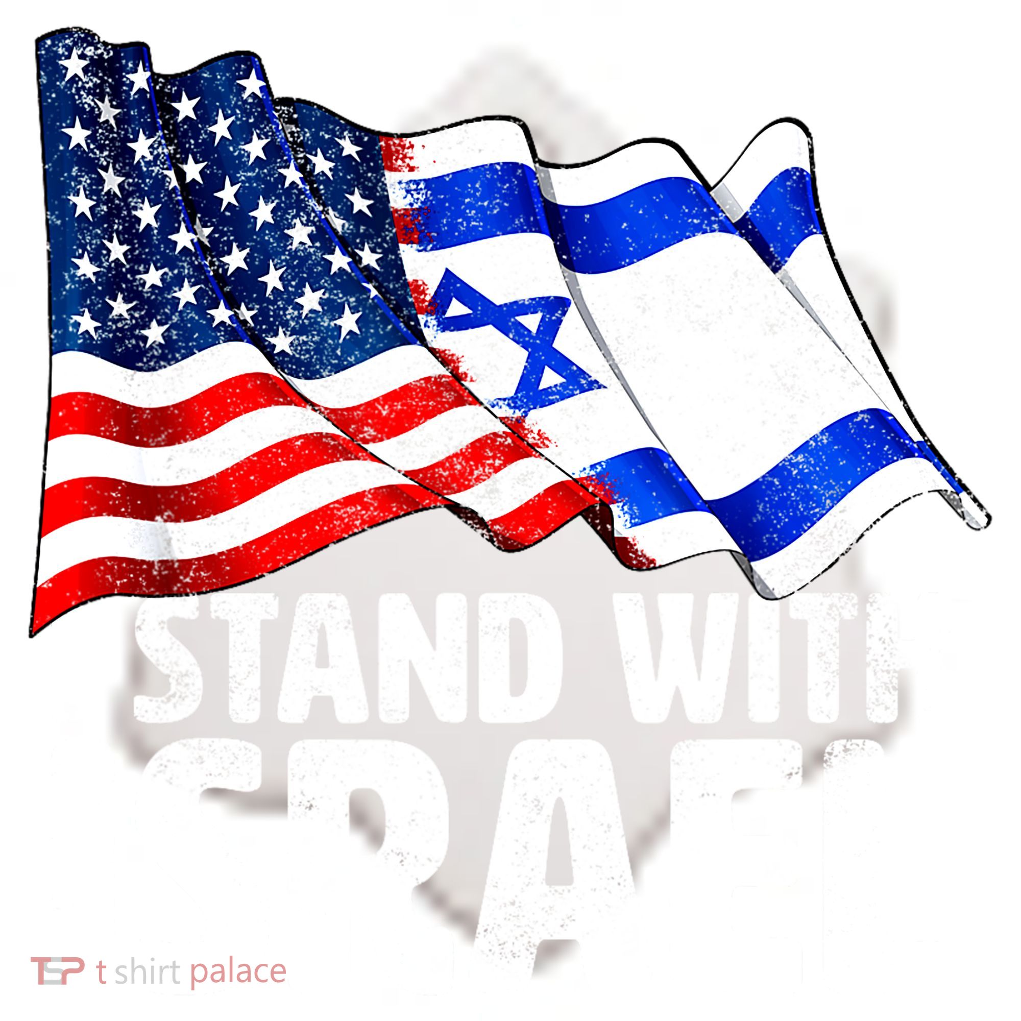 I Stand With Israel Israeli Pray For Israel Ceramic Ornament