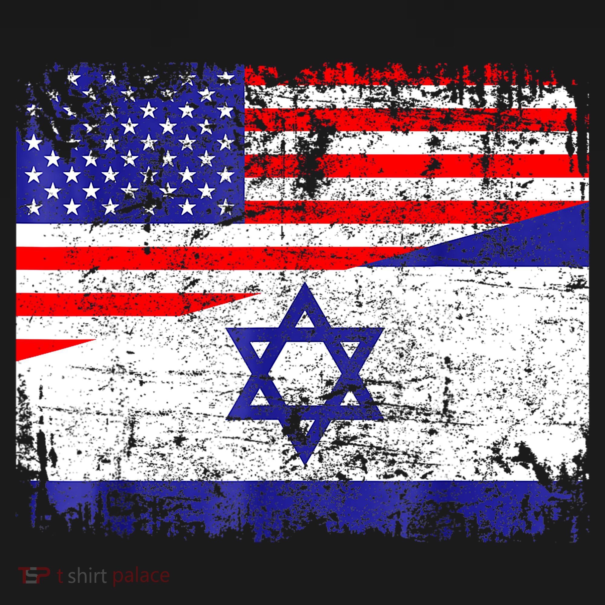 I Stand With Israel Pray For Israel Us Israel Flag Ornament