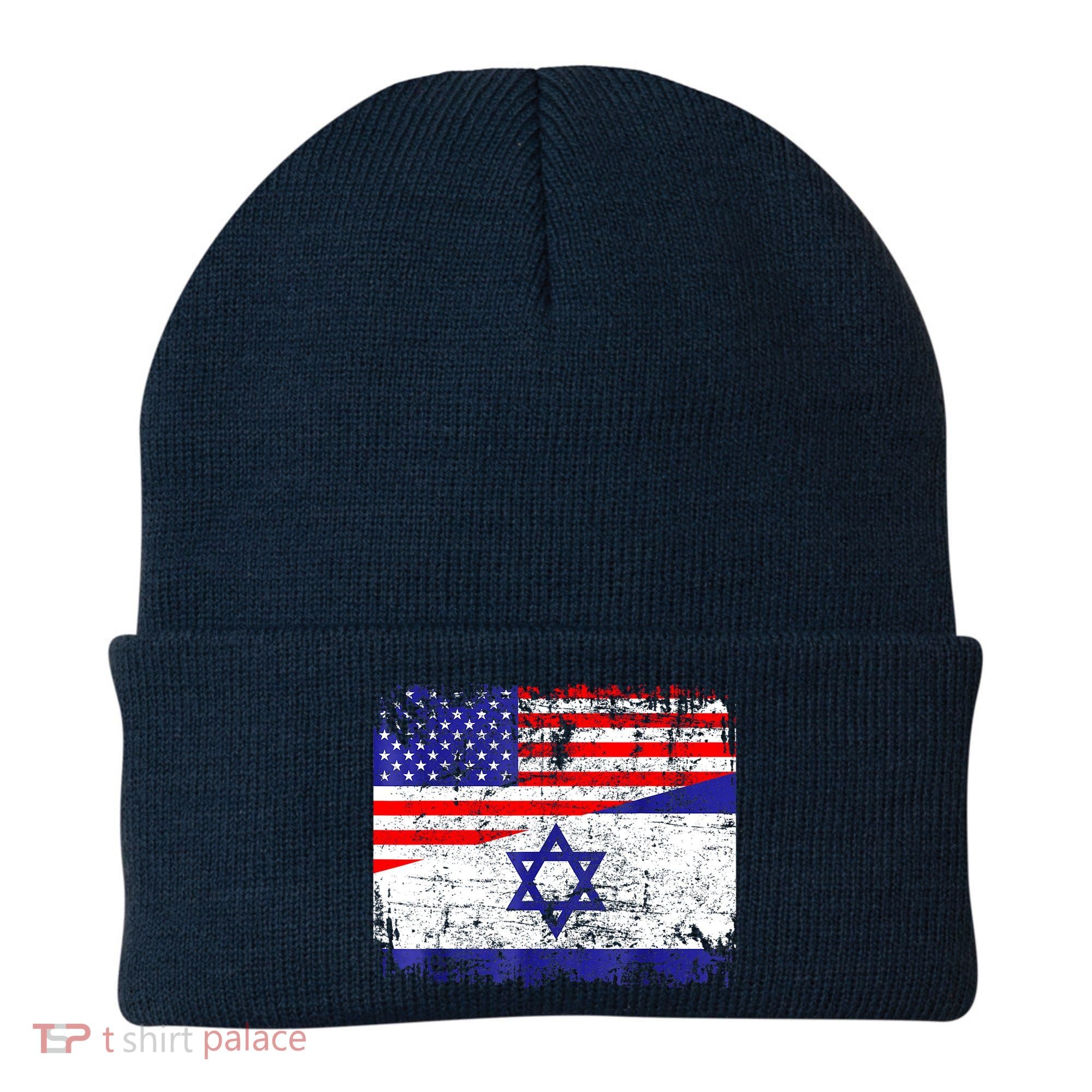 I Stand With Israel Pray For Israel Us Israel Flag Beanie