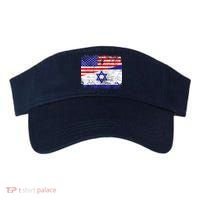 I Stand With Israel Pray For Israel Us Israel Flag Visor thumb 0