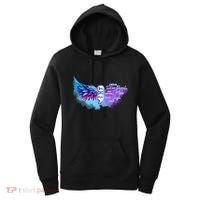 In September We Wear Teal And Purple Ribbon Suicide Prevention Gift Women's Hoodie thumb 0