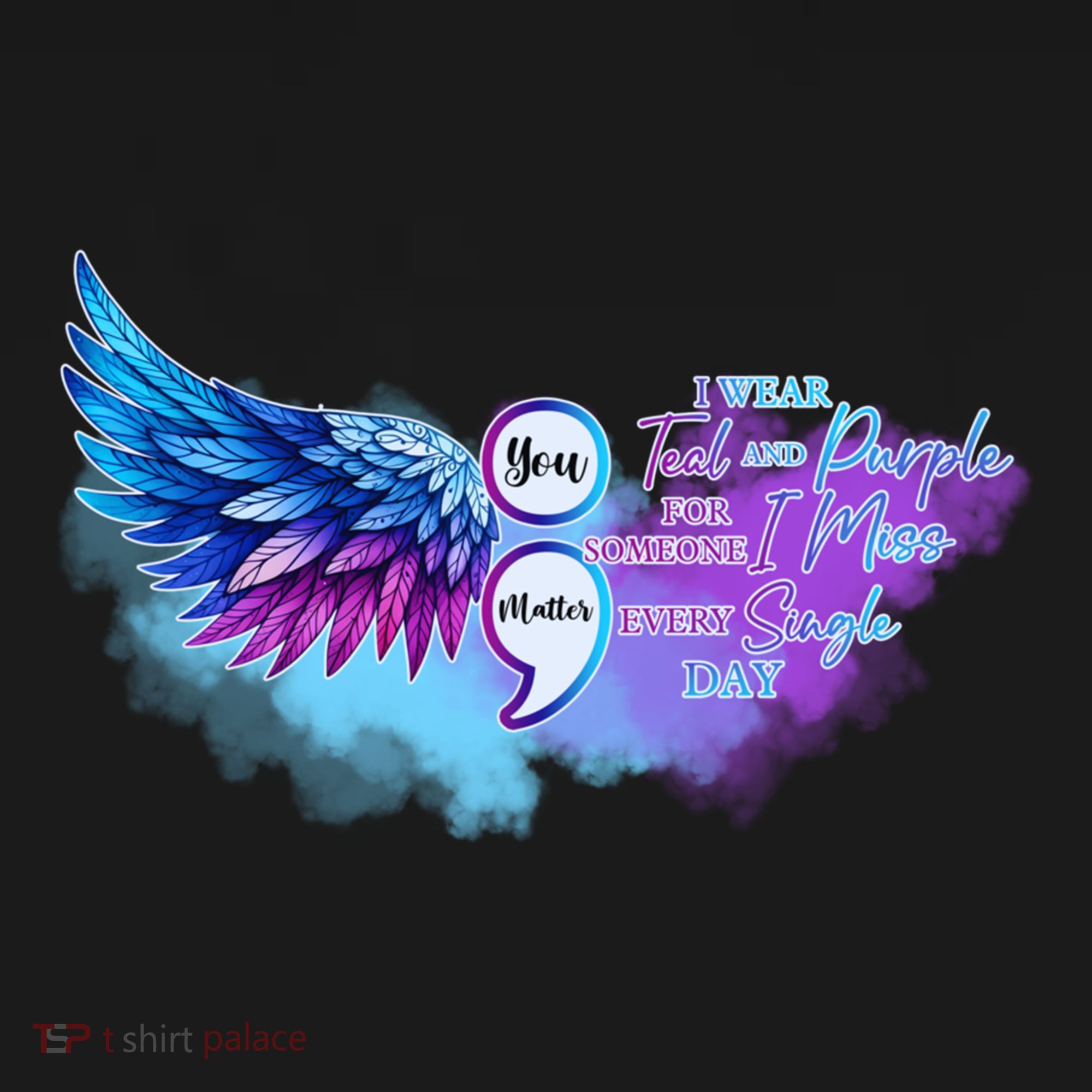 In September We Wear Teal And Purple Ribbon Suicide Prevention Gift Women's Hoodie