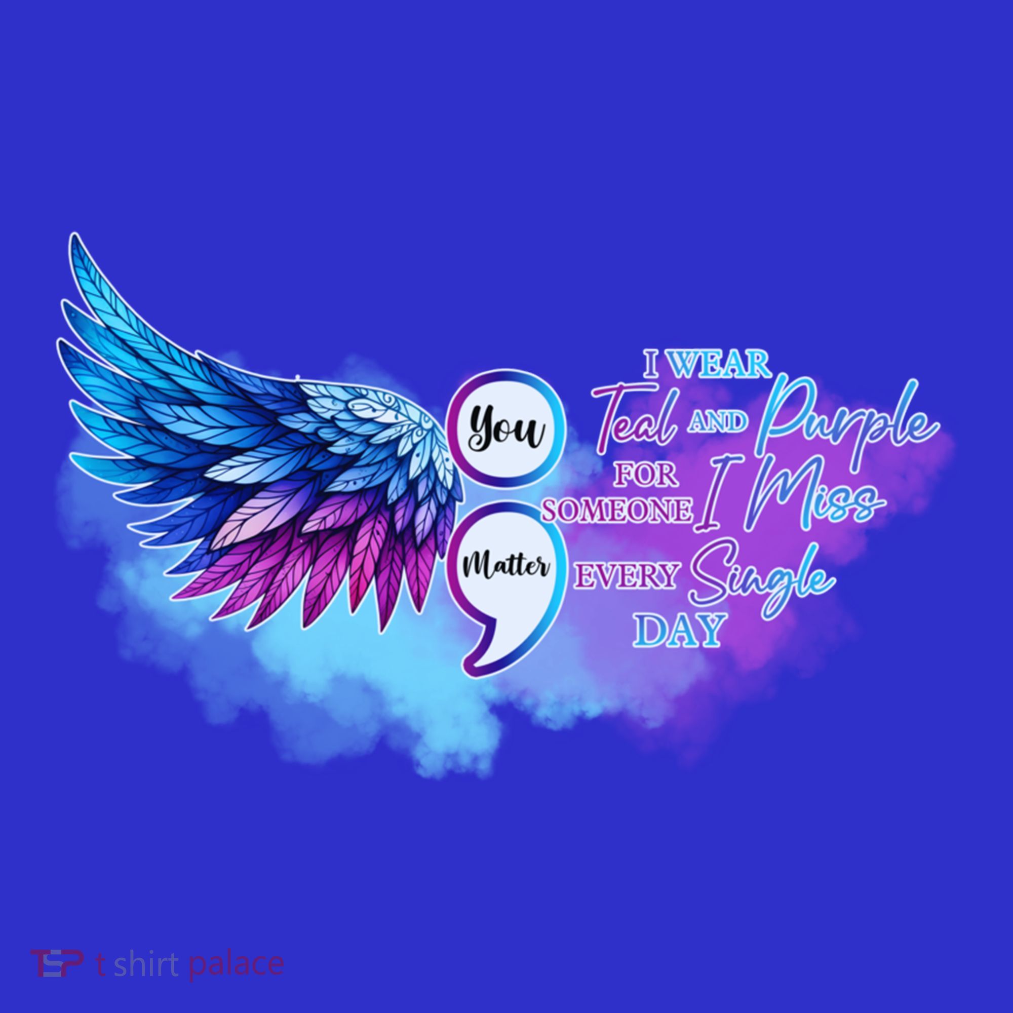 In September We Wear Teal And Purple Ribbon Suicide Prevention Gift Sweatshirt