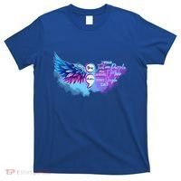 In September We Wear Teal And Purple Ribbon Suicide Prevention Gift T-Shirt thumb 0