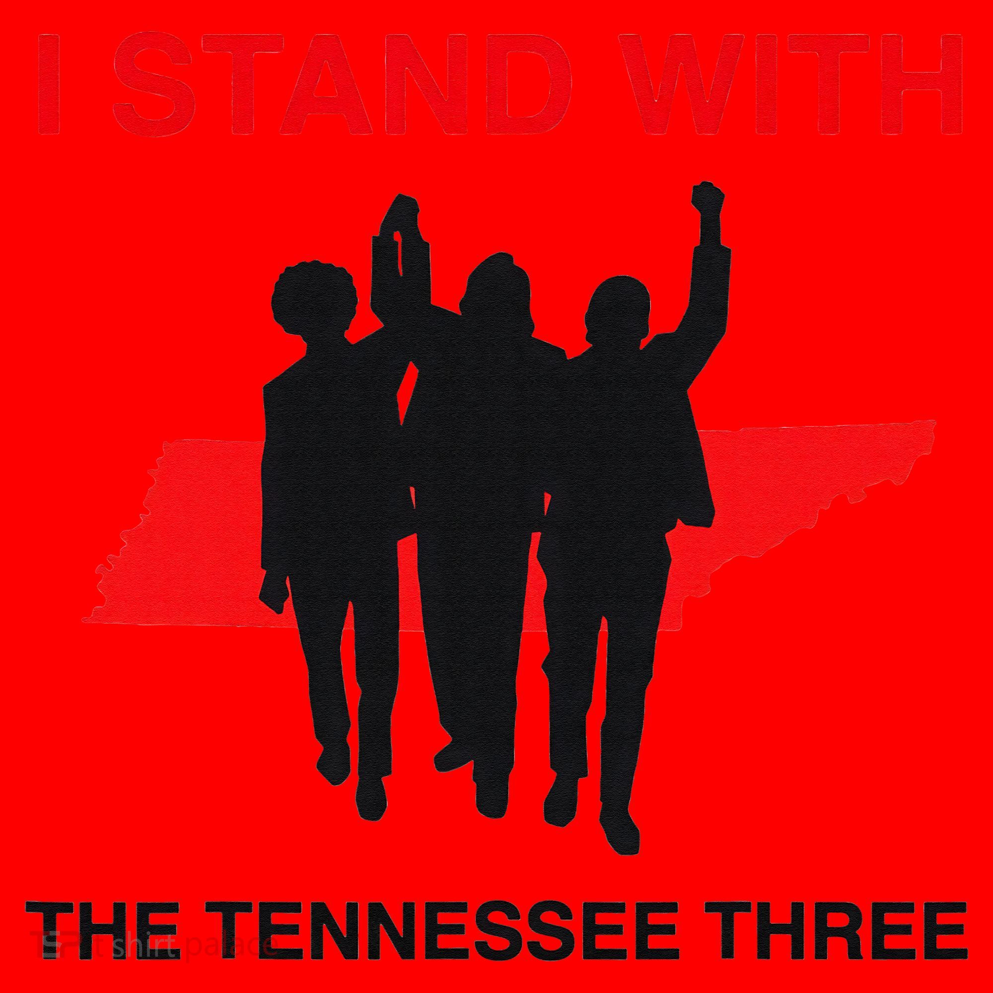 I STAND WITH THE TENNESSEE THREE Santa Hat