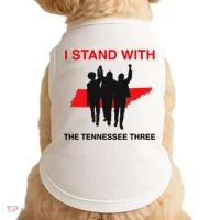 I STAND WITH THE TENNESSEE THREE Doggie Tank thumb 0
