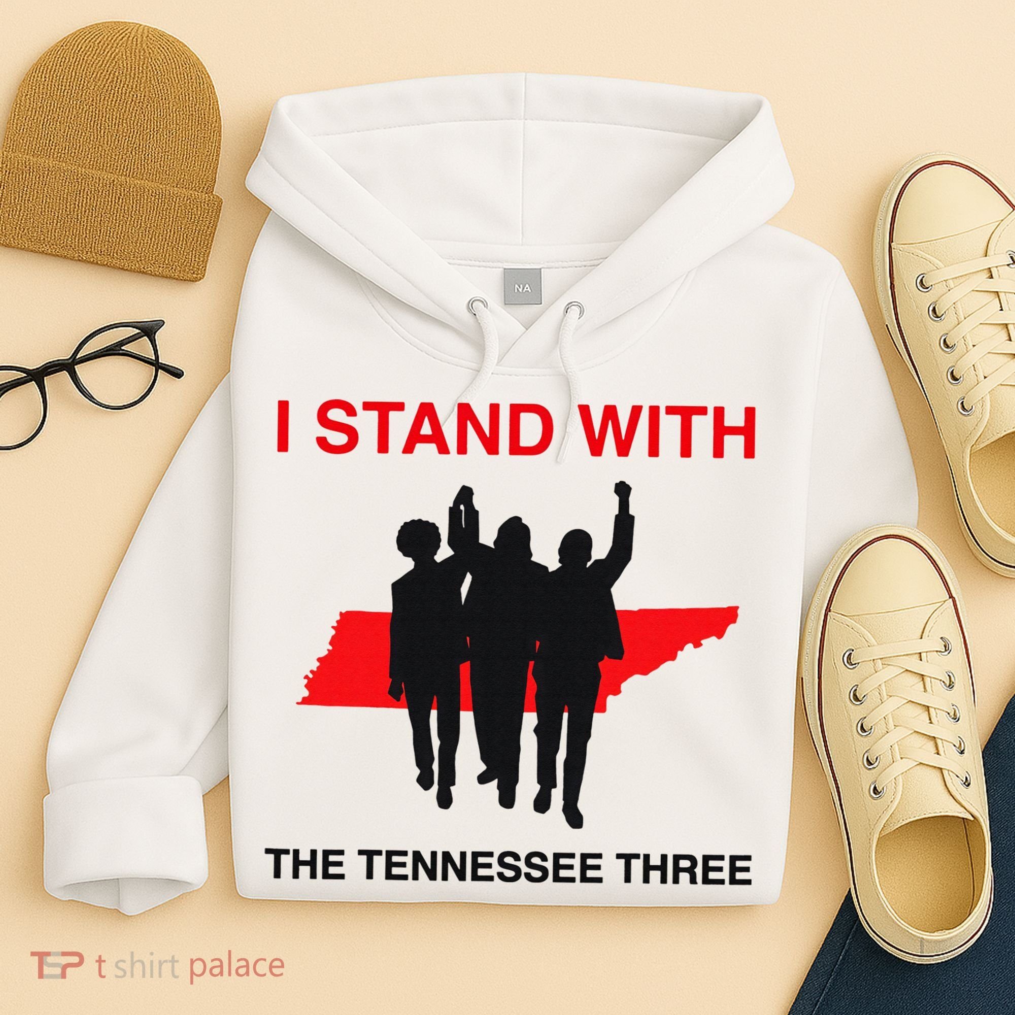 I STAND WITH THE TENNESSEE THREE Hoodie