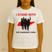 I STAND WITH THE TENNESSEE THREE T-Shirt thumb 4