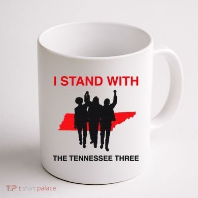 I STAND WITH THE TENNESSEE THREE Coffee Mug back