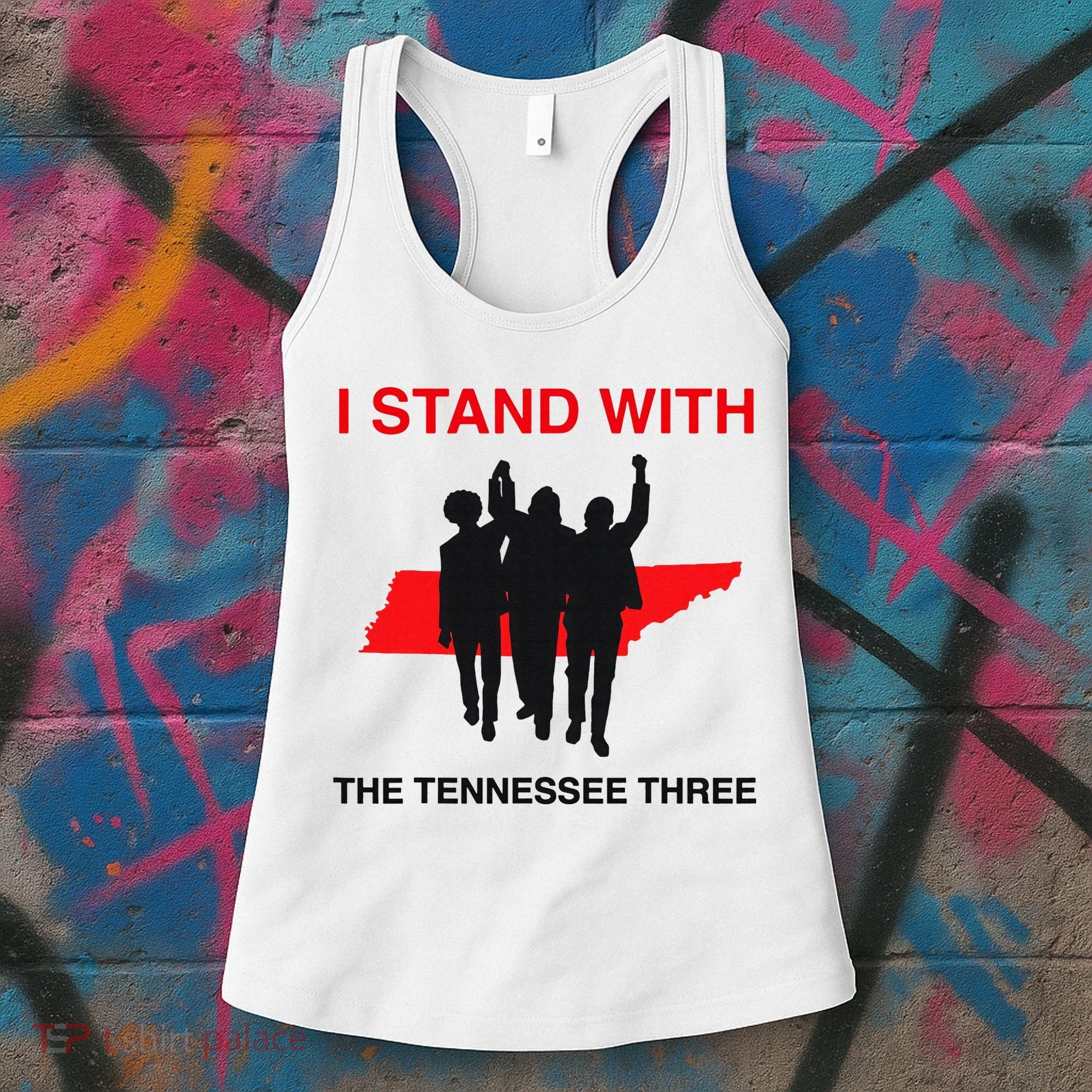 I STAND WITH THE TENNESSEE THREE Women's Tank Top