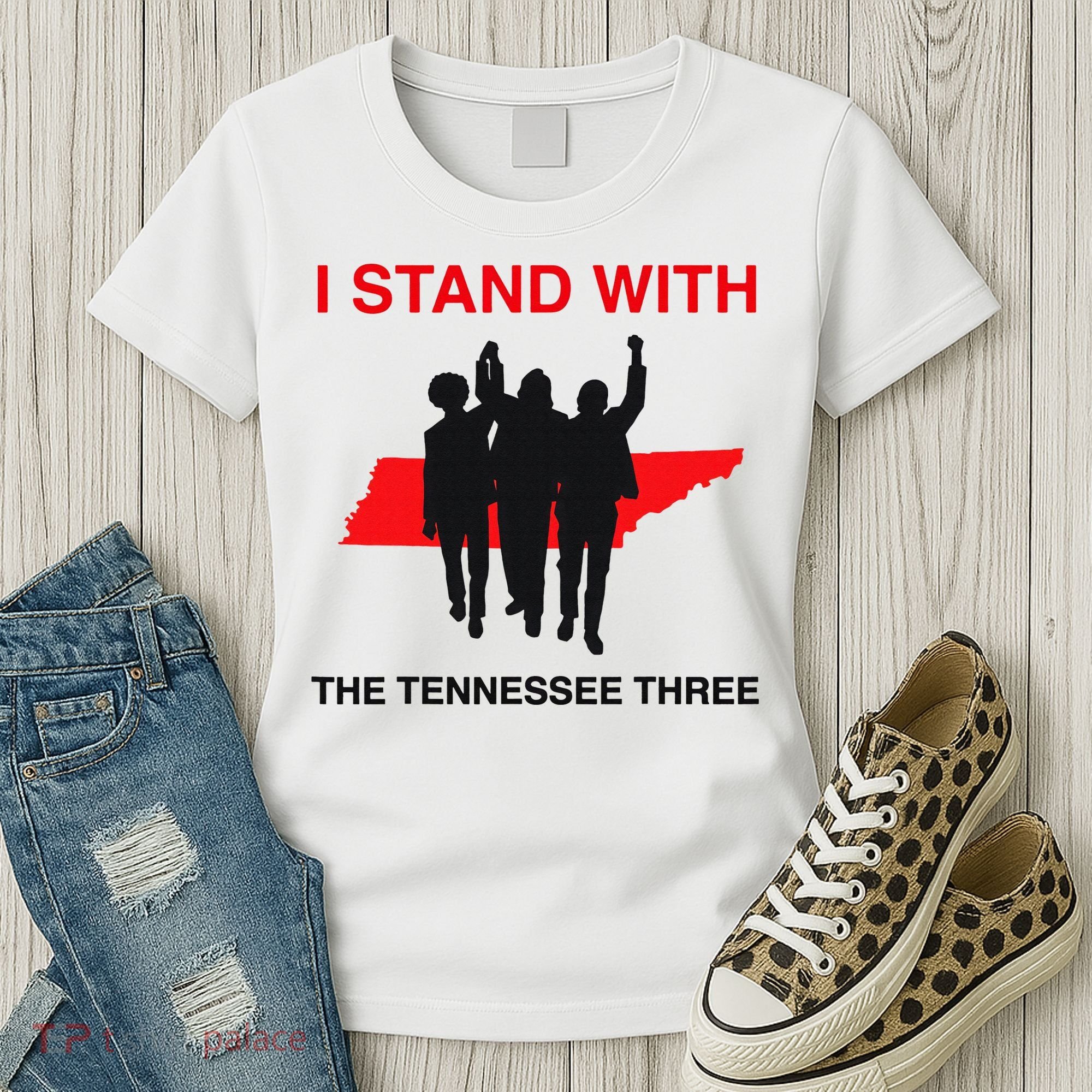 I STAND WITH THE TENNESSEE THREE Women's T-Shirt