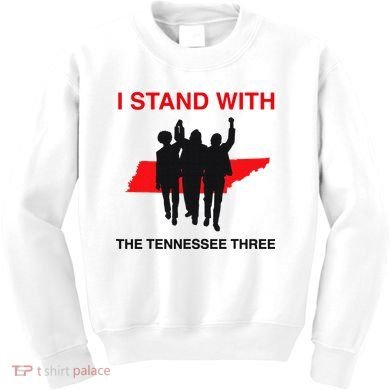 I STAND WITH THE TENNESSEE THREE Kids Sweatshirt