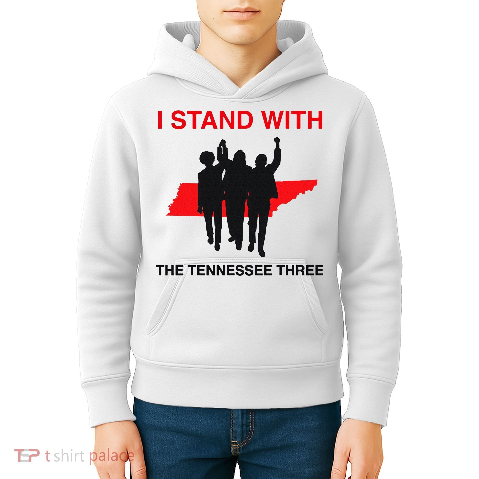 I STAND WITH THE TENNESSEE THREE Kids Hoodie