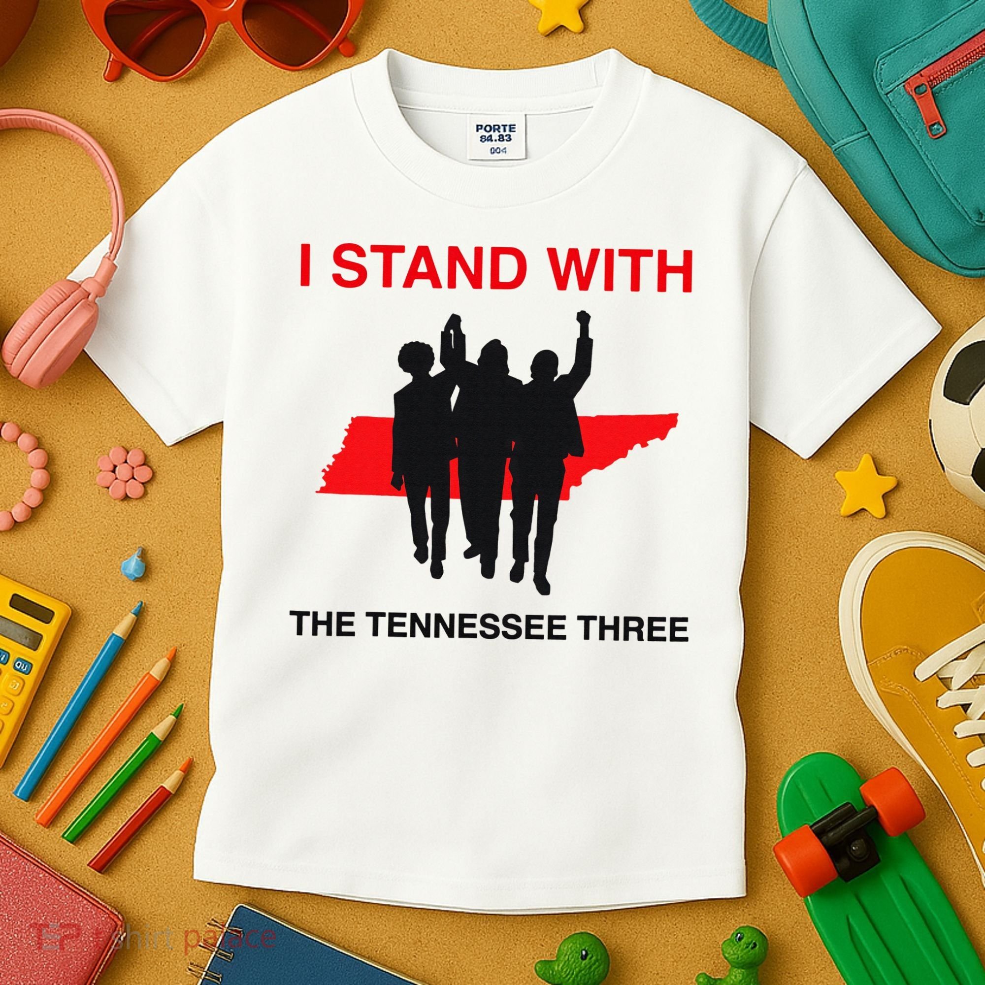 I STAND WITH THE TENNESSEE THREE Kids T-Shirt