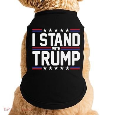 I Stand With Trump Doggie Tank