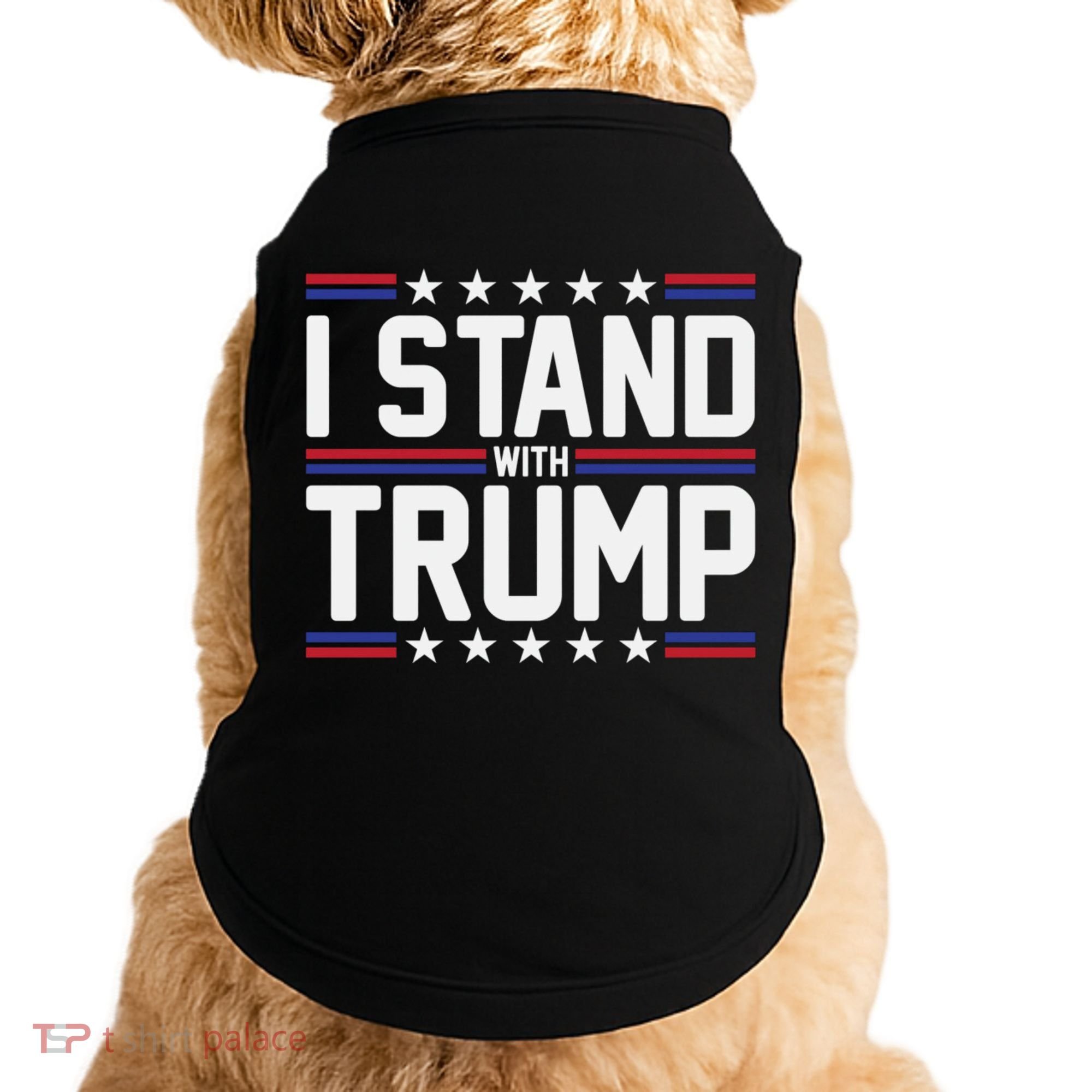 I Stand With Trump Doggie Tank