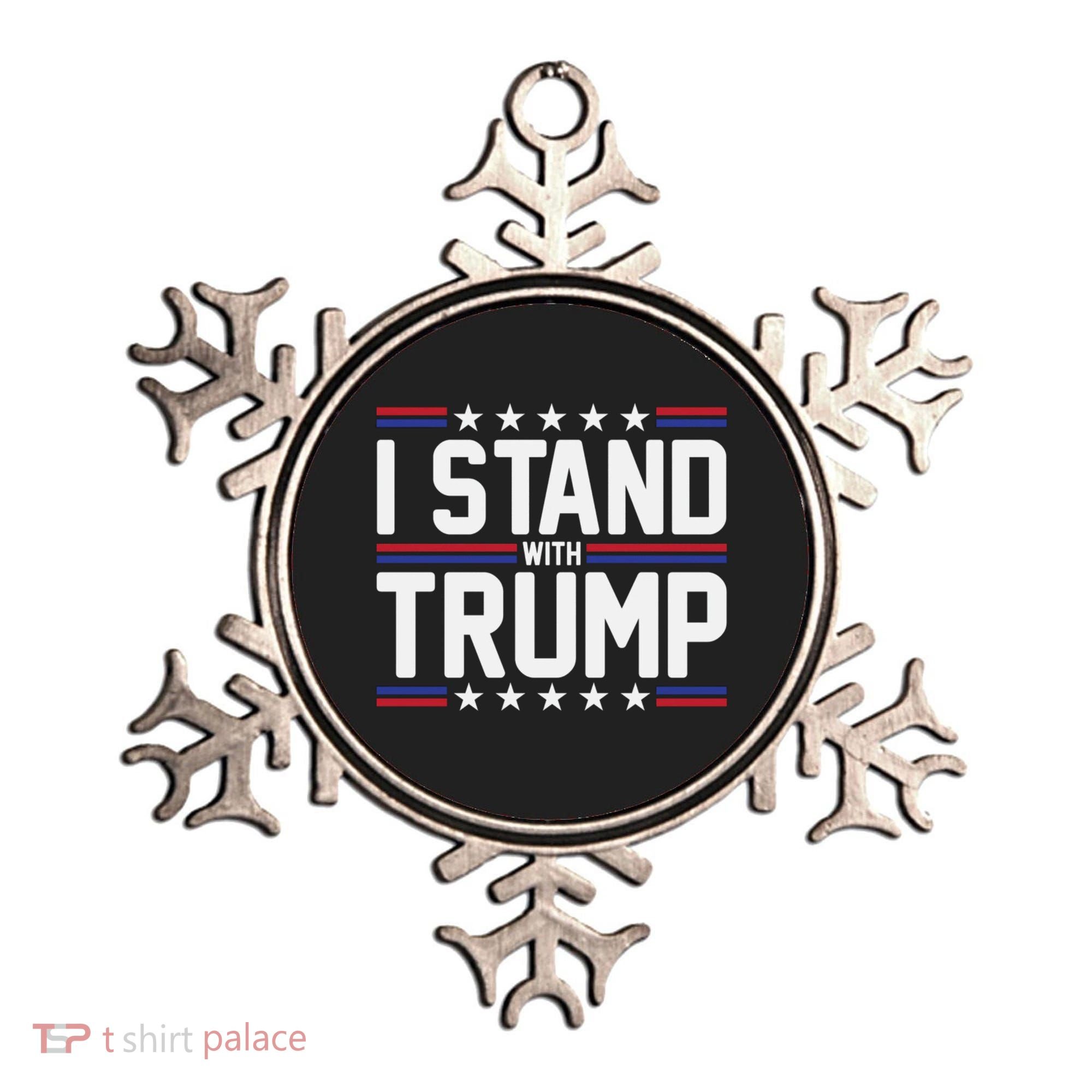 I Stand With Trump Ornament