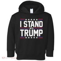 I Stand With Trump Toddler Hoodie thumb 0