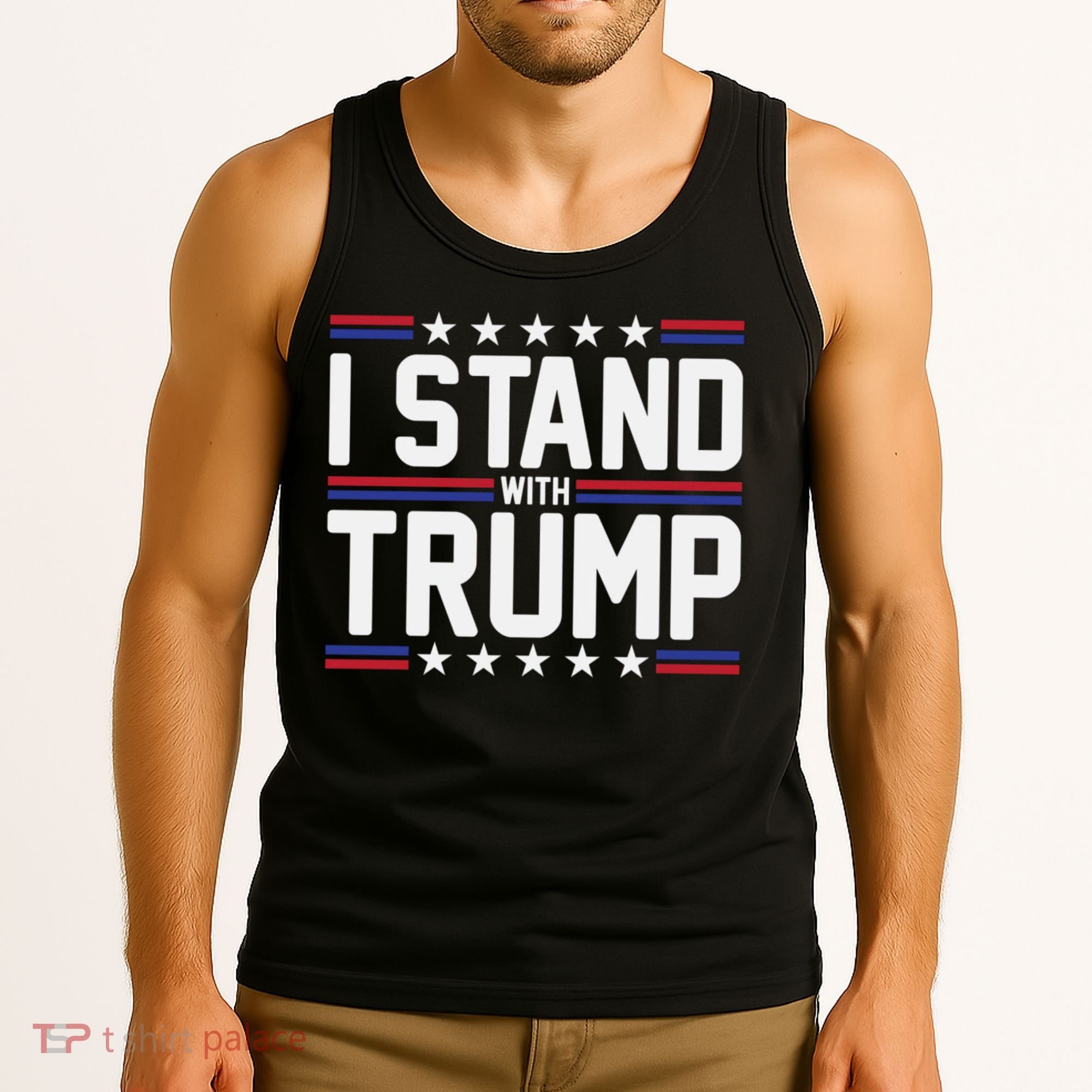 I Stand With Trump Tank Top