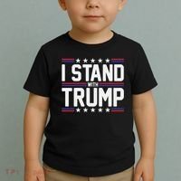 I Stand With Trump Toddler T-Shirt thumb 2