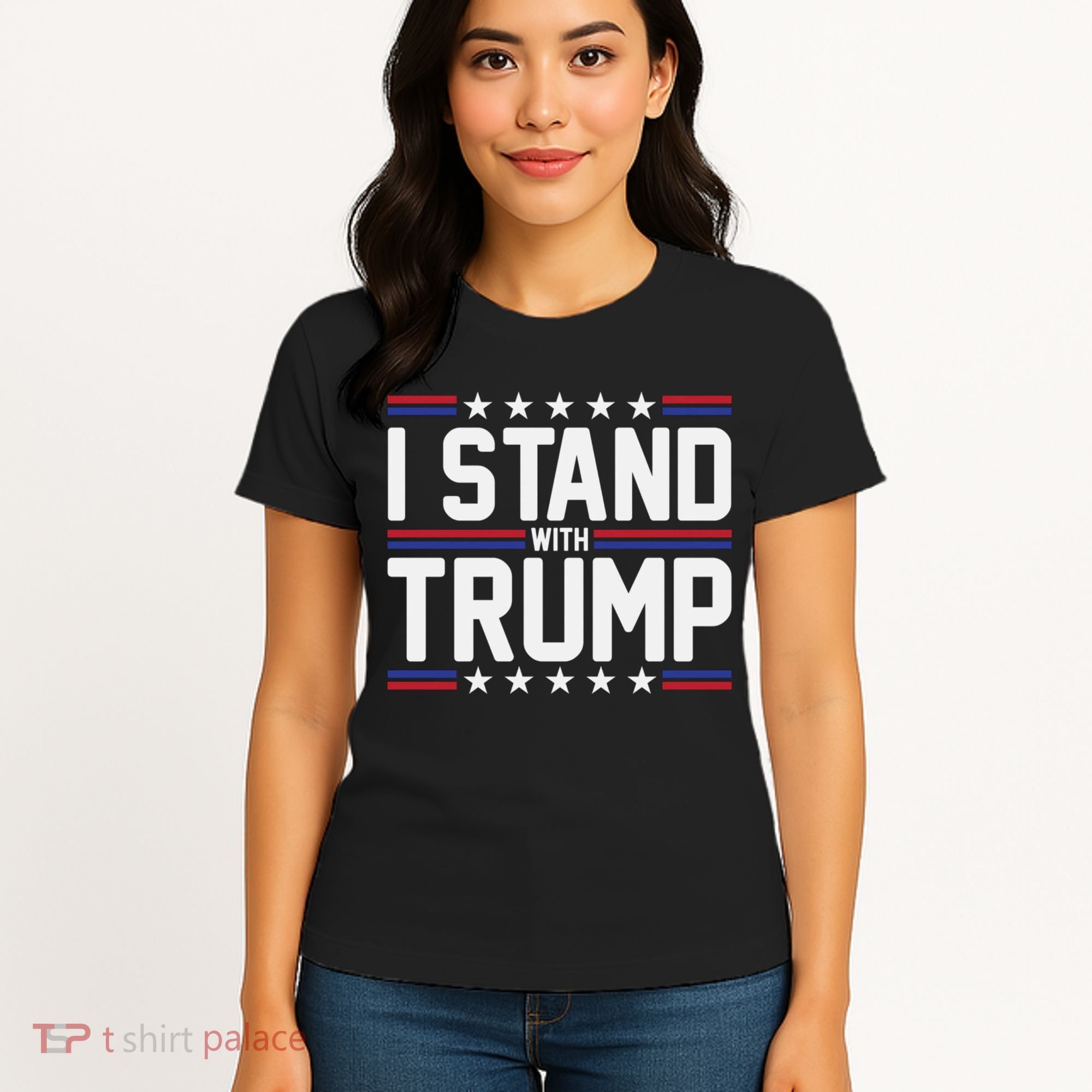 I Stand With Trump Women's T-Shirt