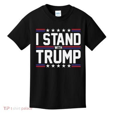 I Stand With Trump Kids T-Shirt
