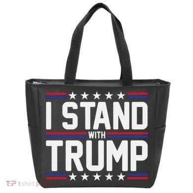 I Stand With Trump Tote Bag