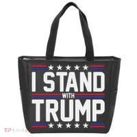 I Stand With Trump Tote Bag thumb 0