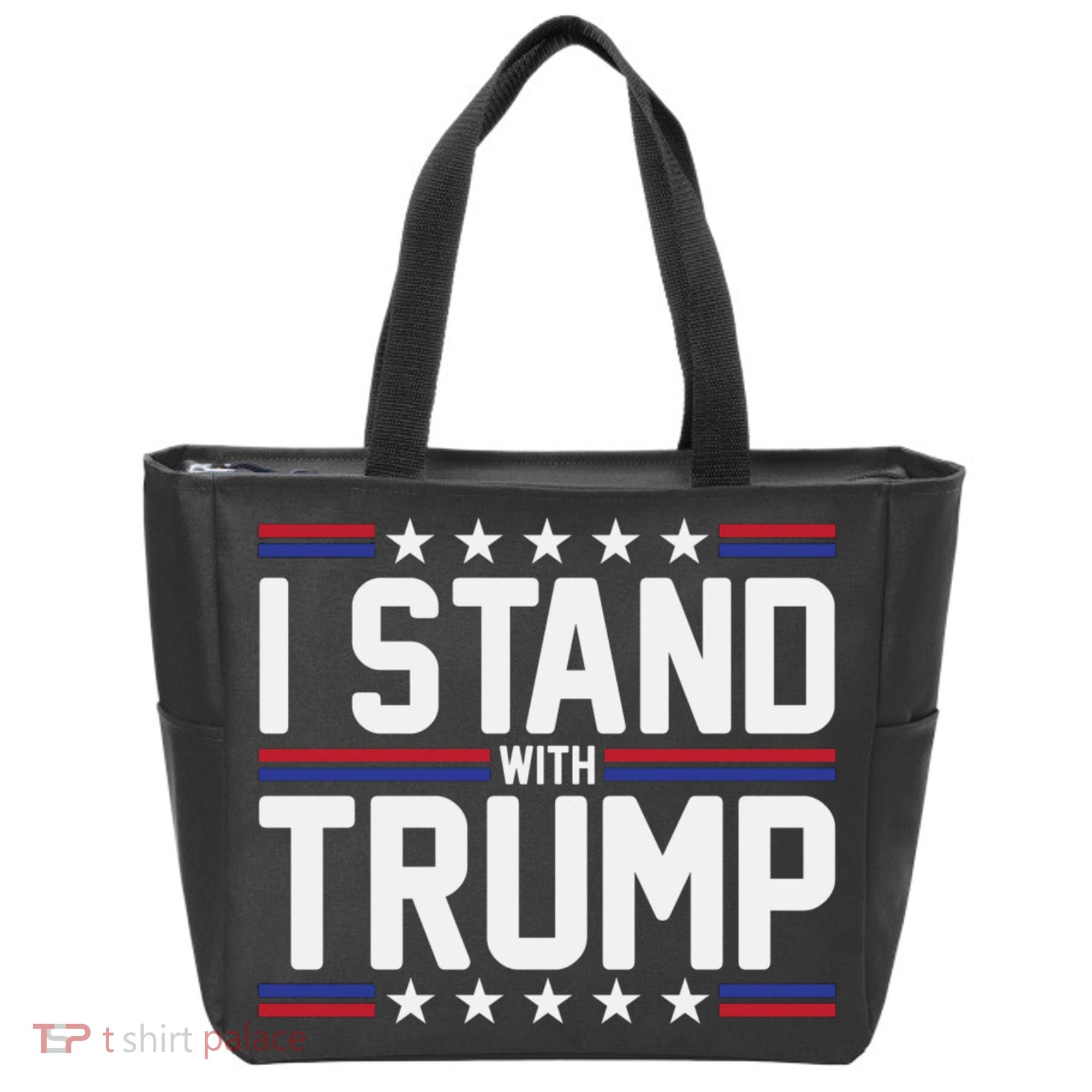 I Stand With Trump Tote Bag