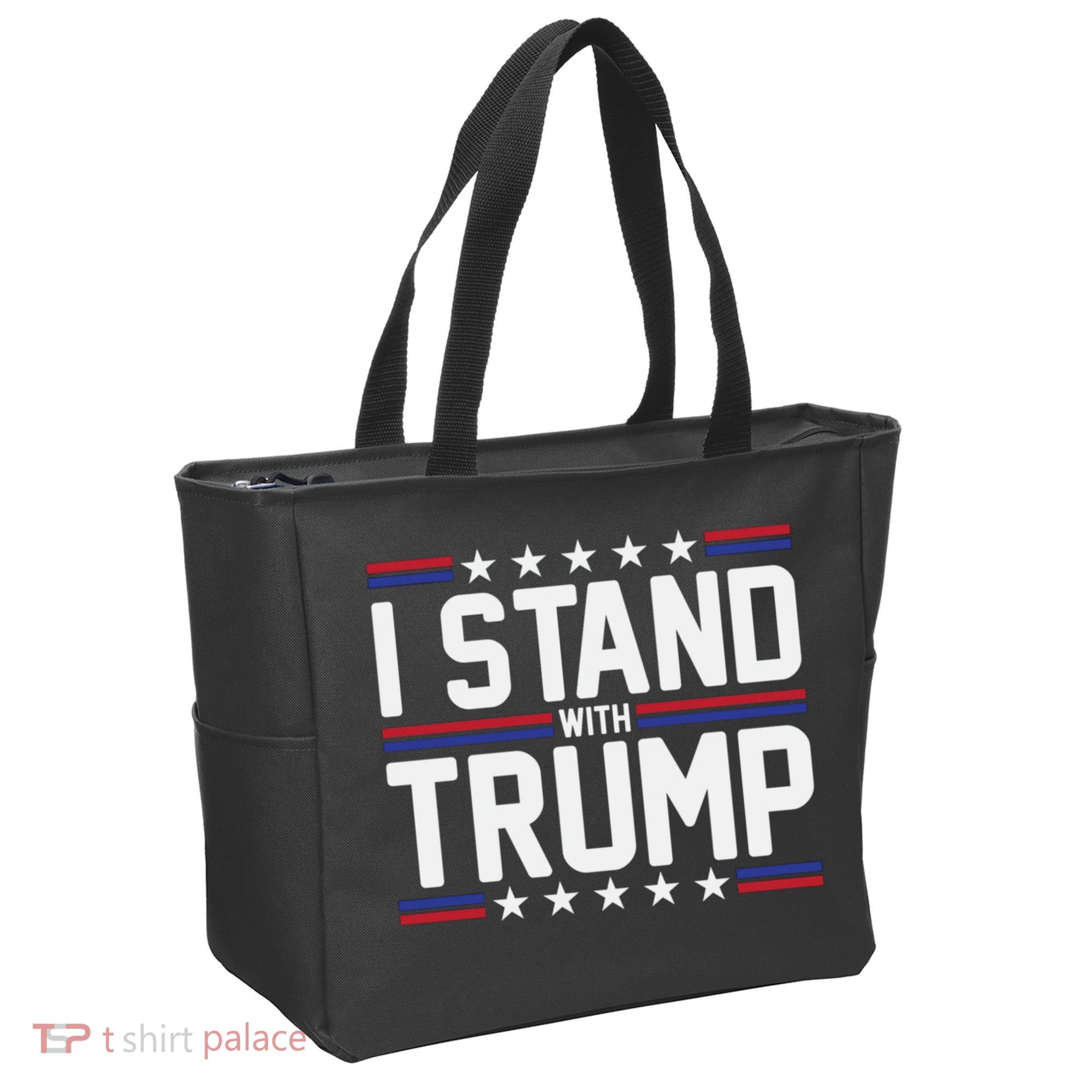 I Stand With Trump Tote Bag