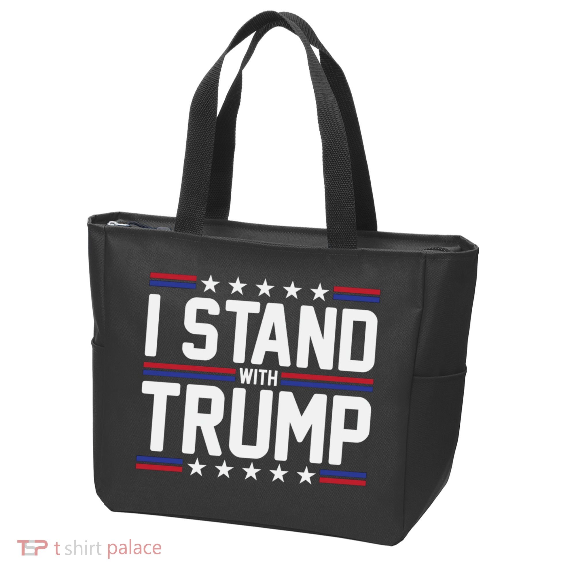 I Stand With Trump Tote Bag