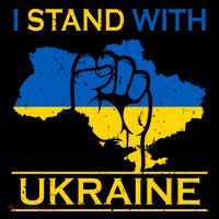 I Stand With Ukraine Map Toddler Hoodie thumb 2