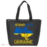 I Stand With Ukraine Map Tote Bag thumb 0