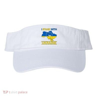 I Stand With Ukraine Map Visor