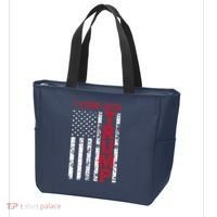 I Stand With Trump I Stand With America Cool Patriotic Tote Bag thumb 3