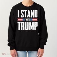 I Stand With Trump 2024 Women's Sweatshirt thumb 0
