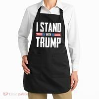 I Stand With Trump 2024 Apron thumb 2