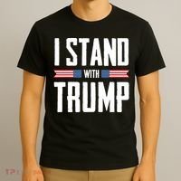 I Stand With Trump 2024 T-Shirt thumb 3