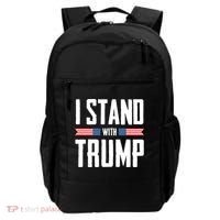 I Stand With Trump 2024 Backpack thumb 0