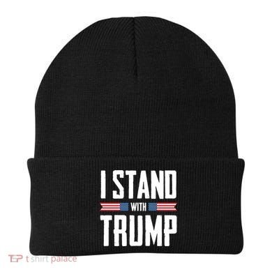 I Stand With Trump 2024 Beanie