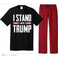 I Stand With Trump 2024 Pajama Set thumb 0