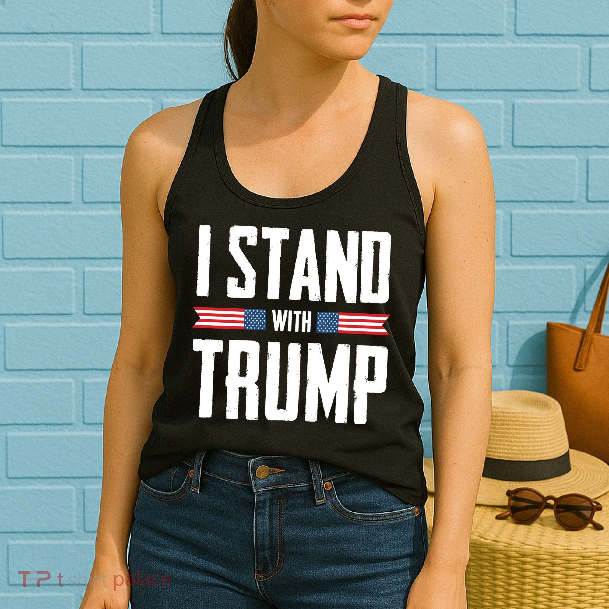I Stand With Trump 2024 Women's Tank Top