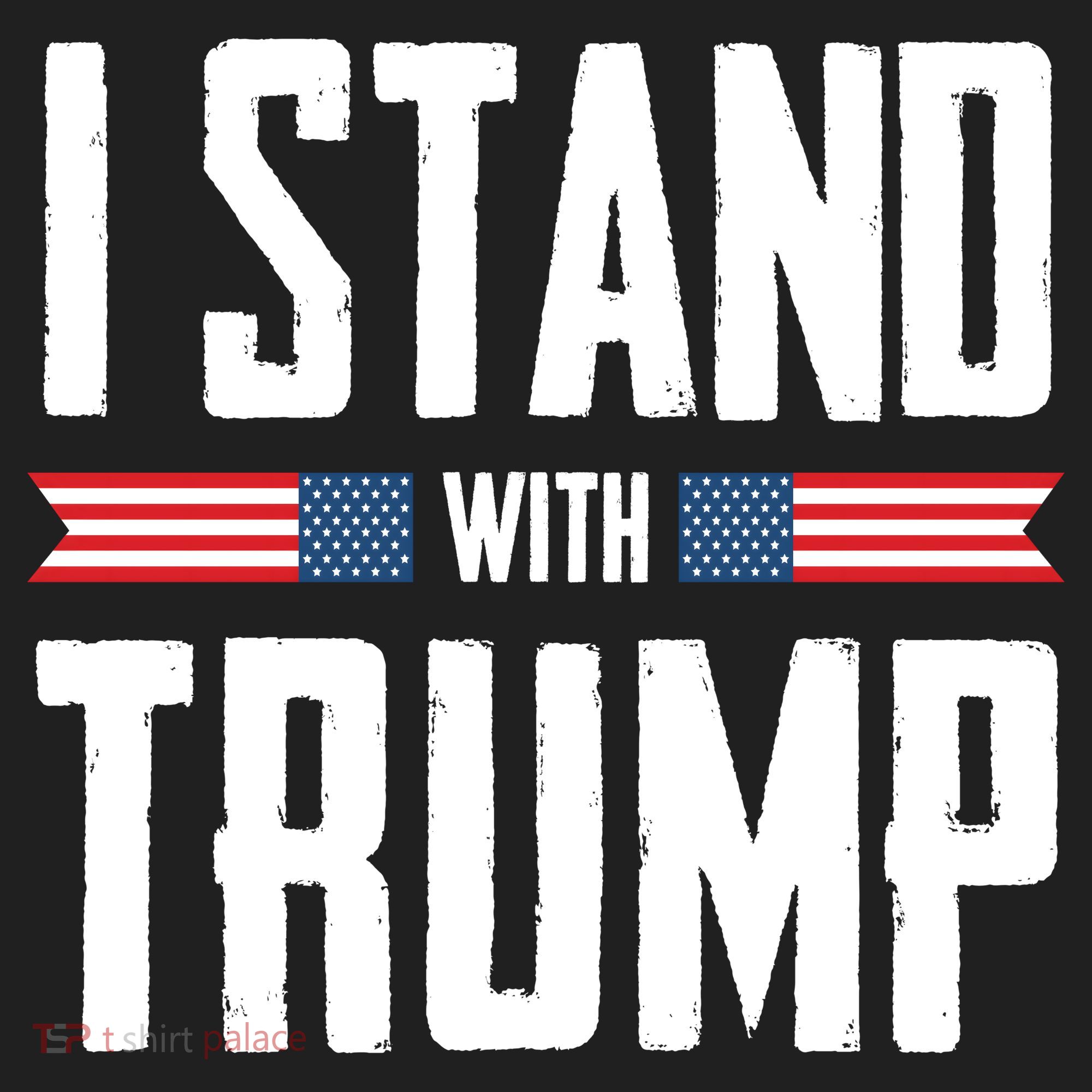 I Stand With Trump 2024 Golf Towel