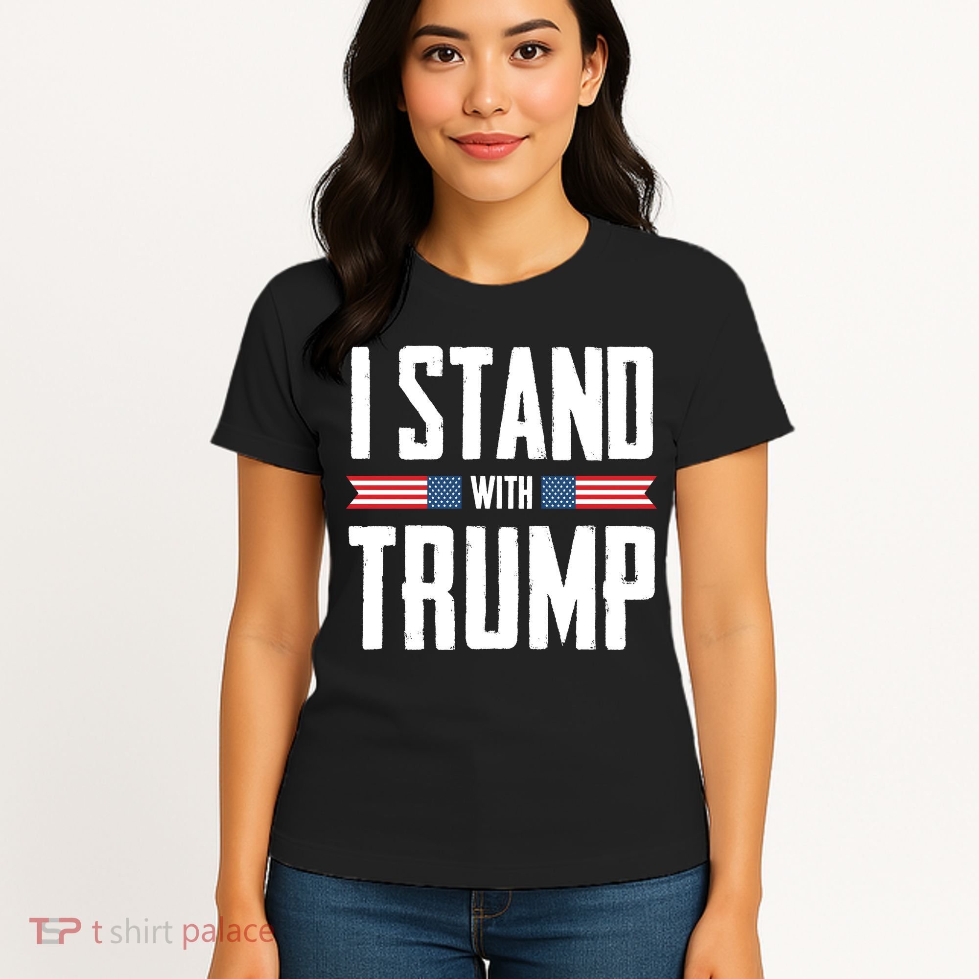 I Stand With Trump 2024 Women's T-Shirt